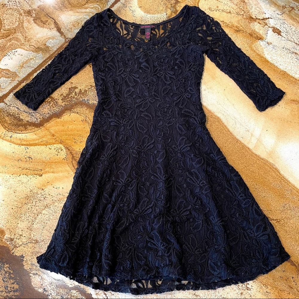 Lace Floral Dress